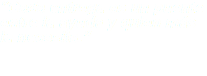 “Cada entrega es un puente entre la ayuda y quien más la necesita.”
